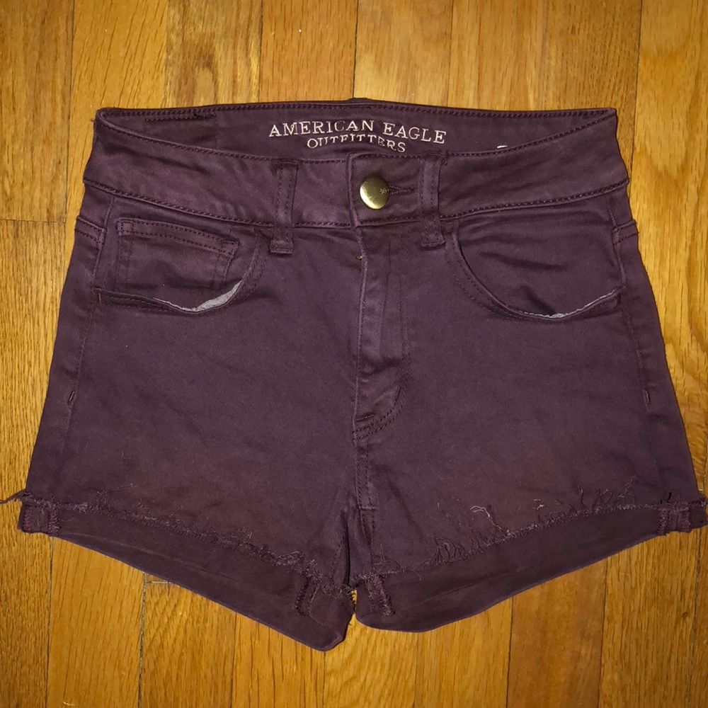 American Eagle High-Rise Super Stretch shorts